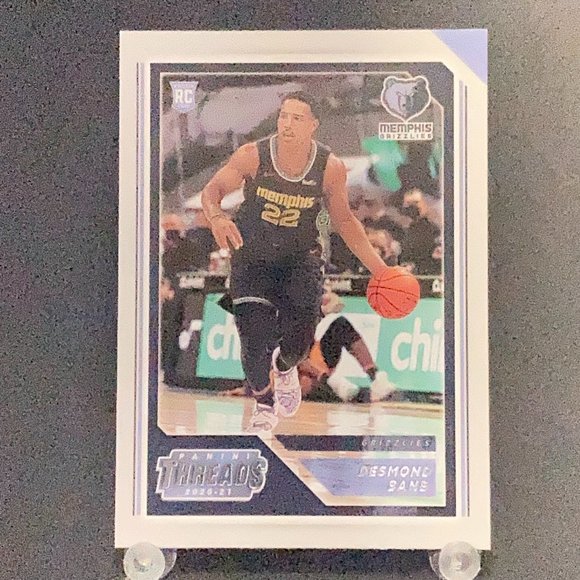2021 Panini Threads Desmond Bane Rookie Basketball Card!! - Picture 1 of 2